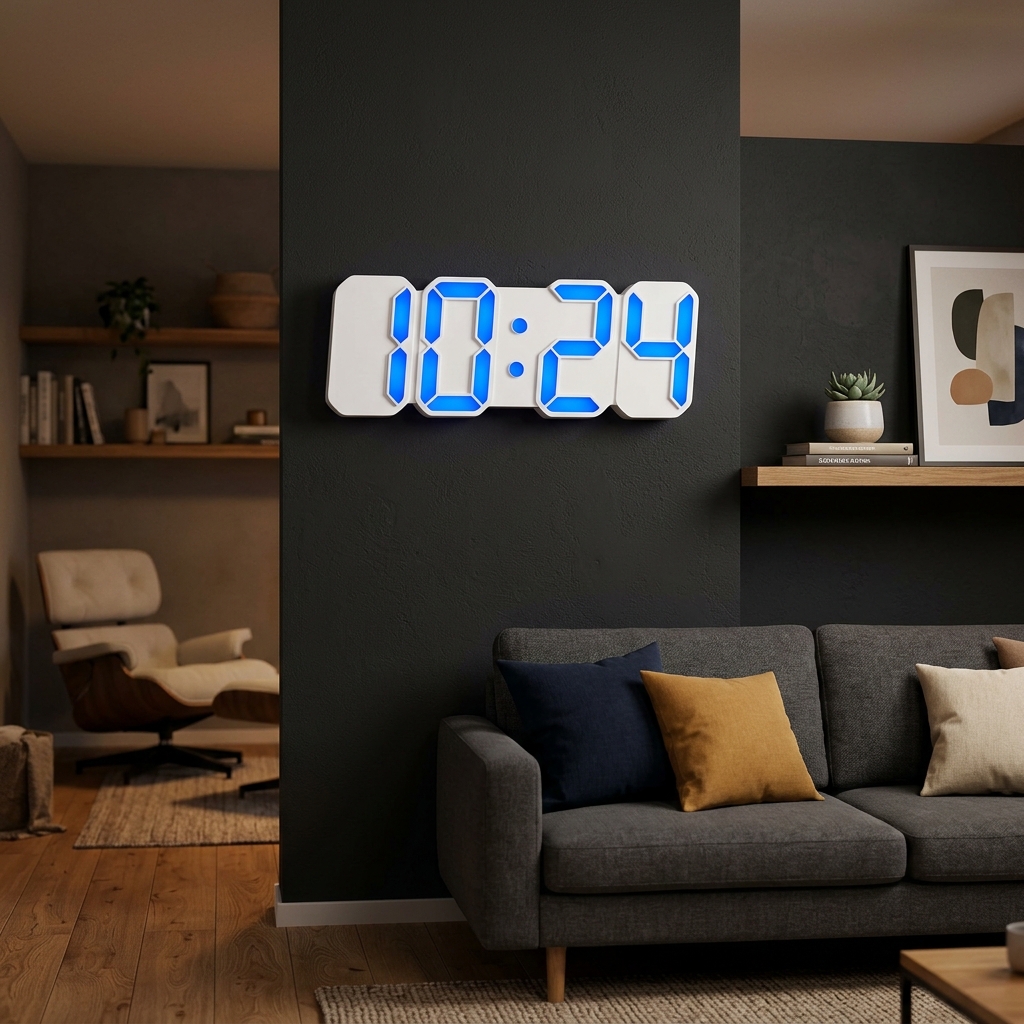 3D LED Digital Clock